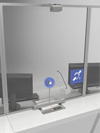 Contacta STS-K020 Window Intercom Retrofit Glass Mounted Kit