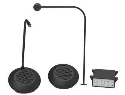 Contacta STS-K072 Window Intercom Pod and Screen Mount Mic System Kit